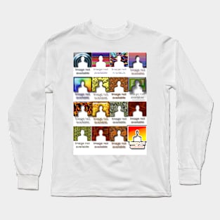 Guys Tiles 2 Long Sleeve T-Shirt